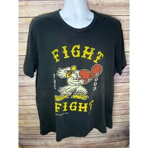 CXXII Apparel "Fight The Good Fight" Classic Tee | Men's 2XL | Black